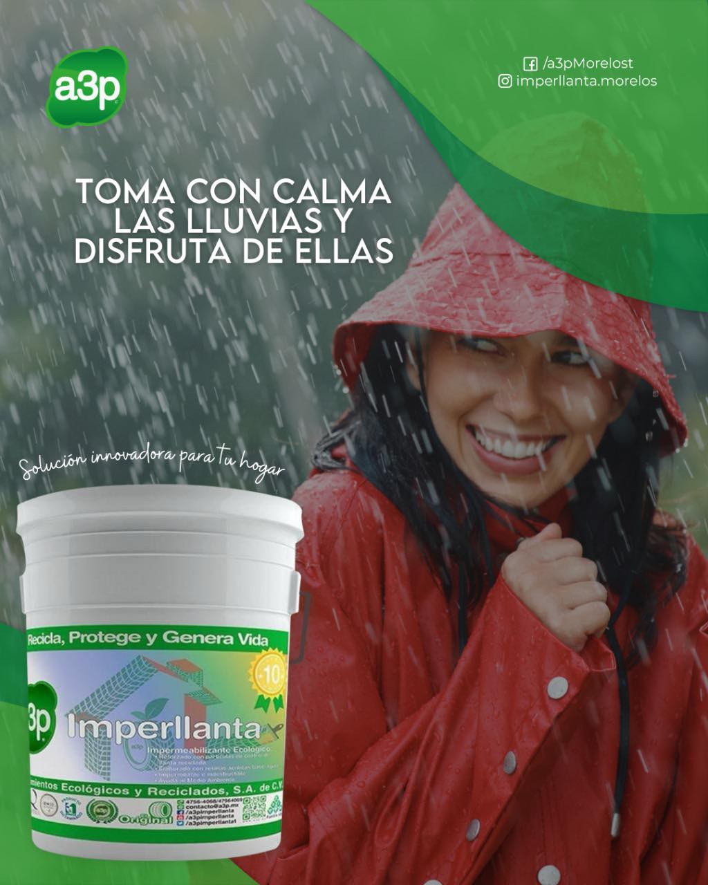 Imperllanta temporada de lluvias